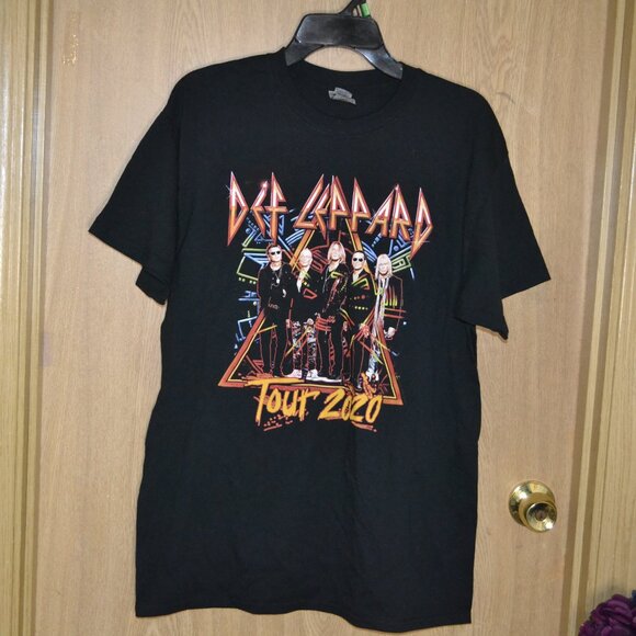 Def Leppard Tour 2020 Graphic Tee T-shirt - Picture 1 of 7